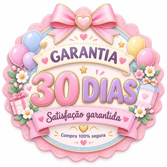 Selo de garantia de 30 dias